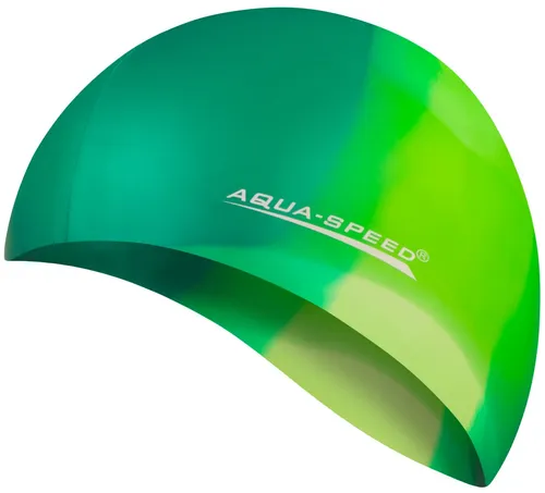Aqua Speed Badekappe Mehrfarbige Badekappe – Hohe Dehnbarkeit & modisches Design (Angenehme Passform – kein Verrutschen beim Schwimmen), Flexibel & stabil – kein Einengen, perfekte Passform