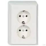 Elso 515514 GERAETETRAEGER STECKDOSE 2F von ELSO