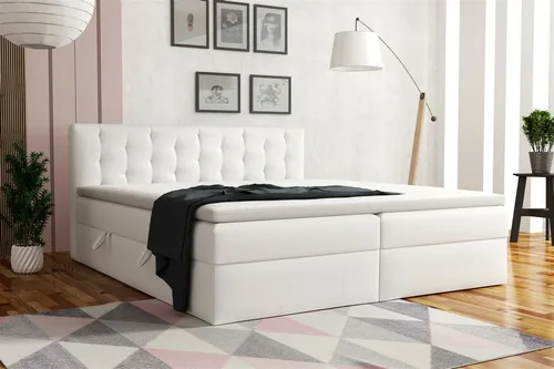 Boxspringbett DIAGO 160x200cm mit Bettkasten von Fun Möbel