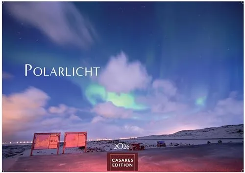 Polarlicht Kalender 2026 – Wandkalender | Fotokalender Naturkalender 24x35cm - Erleben Sie die Magie der Aurora Borealis – Hochwertiger Polarlicht 2026 – für Naturenthusiasten