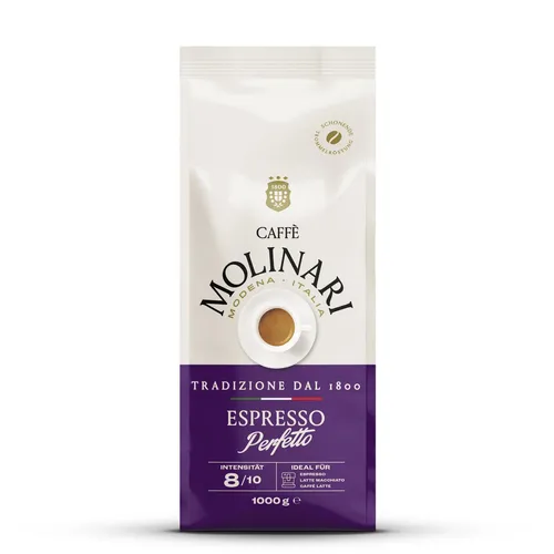 Caffé MOLINARI Espresso Perfetto 1 kg Kaffeebohnen