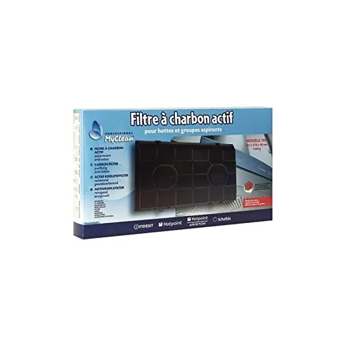 Indesit – 190 Filter A Kohle (485 x 258 x 48 mm) für Dunstabzugshaube Indesit