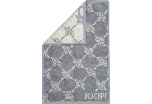 Joop! Gästetuch 30x50 Cornflower anthrazit in grau von JOOP!