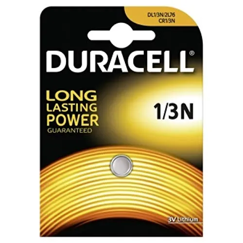 Duracell 1 x Hochleistungs-Lithium-Batterie 1/3 N (CR11108) von Duracell