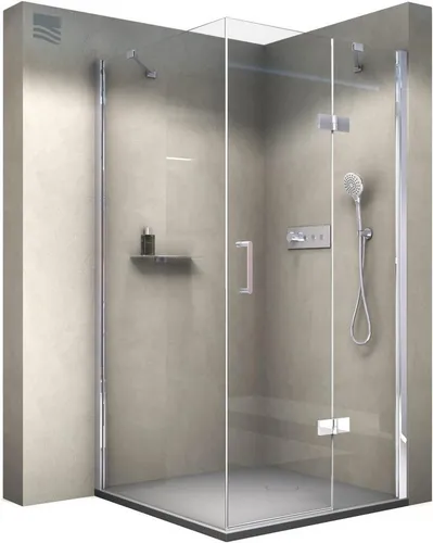 Bernstein Eckdusche DX403, 8 mm Nano Echtglas