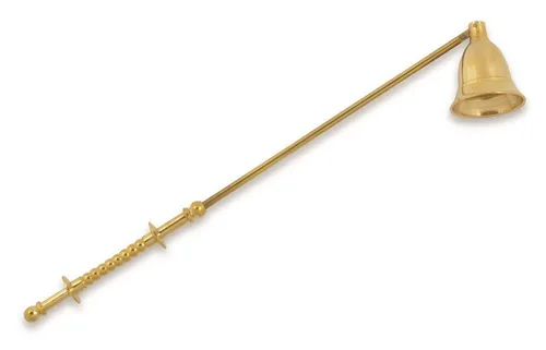 RIFFELMACHER & WEINBERGER Kerzenhalter Kerzenlöscher 25cm - Silber / Gold - 11998 - Advent Zubehör