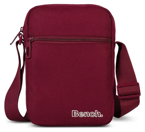 Bench. Umhängetasche Solid Crossbody Bag Blackberry Red beere