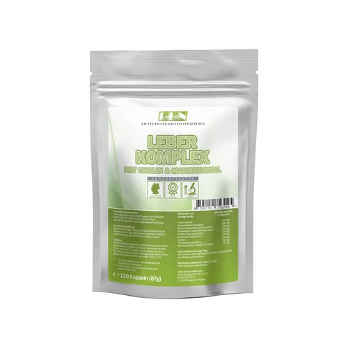 Hochdosierte Mariendistel Kapseln mit Cholin & Artischocke Leber-Komplex