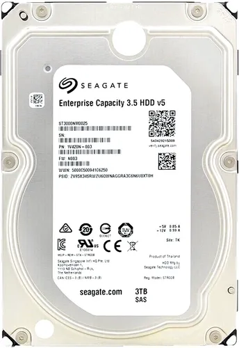 Seagate 8TB Enterprise HDD ST8000NM0105