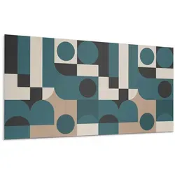 Wallfluent Wandpaneel Türkis - Selbstklebend, 40x20 cm, 10 Stück - Stylische, selbstklebende Wandpaneele für eine moderne Raumgestaltung. Ideal für Küche, Bad oder Wohnzimmer. Pflegeleicht, wasserabweisend und einfach anzubringen – kein Werkzeug nötig!