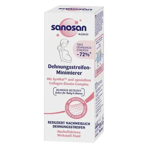 Produktbild Sanosan Mama Dehnungsstreifen-Minimierer Creme · 75 ml · PZN 16385462