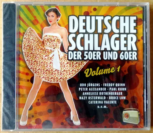 Deutsche Schlager der 50er und 60er Volume 1 - CD neu & OVP