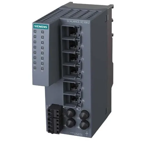 Siemens SCALANCE XC106-2 Switch von Siemens Dig.Industr. SCALANCE Switch