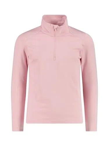 CMP Mädchen Softshell Skipulli mit Dry Function pink Pink Gr. 140 Leichter, atmungsaktiver Kinder-Skipulli aus Softech-Fleece - perfekt als Midlayer für Skifahren & Winterabenteuer!