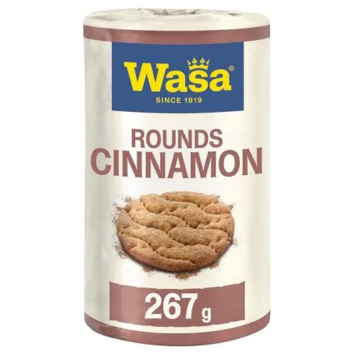 Wasa Knäckebrot Tasty Rounds Cinnamon, 267 g von Wasa