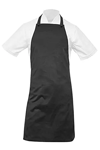 strongAnt Profi Schürze freeNeck. Kochschürze Damen & Männer Küchenschürze Kellnerschürze Grillschürze - wasserabweisend - Grau