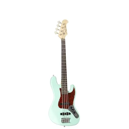 J & D E-Bass JB Mini, Shortscale Bass Gitarre - E-Bässe mit 29