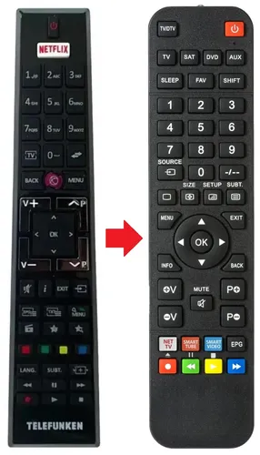 Fernbedienung passend für MEDION MSN4006218