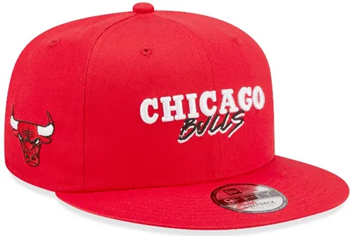 New Era Chicago Bulls Script Team Snapback Cap 9fifty 950 S M Basecap