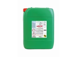 Sanit Kalklöser auf Basis von Ameisensäure, 20kg Kanister - Reinigungsmittel zur effektiven Entfernung von Kalk und Kesselstein in Heizkesseln und Rohrleitungen. Sehr starke Wirkung bei geringem Verbrauch.