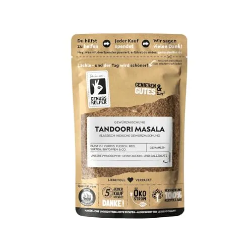 Bremer Gewürzhandel Tandoori-Masala Gewürzmischung, gemahlen, leckere Würze für eine authentisch indische Marinade und Currygerichte, 3 x 100g