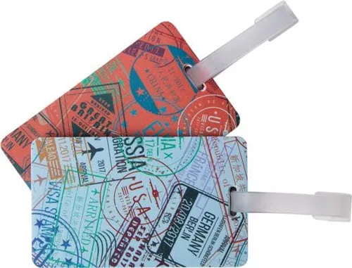 Produktbild Travelon Passport Stamps Kofferanhänger-Set, 2 Stück