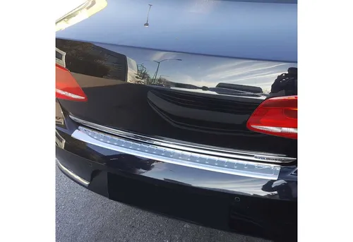 OMAC Ladekantenschutz für Seat Ibiza 2017-2025 Edelstahl Silber, Zubehör für Seat Ibiza 2017-2025, Langlebig,Einfache Reinigung,Einfache Installation,Rostbeständig