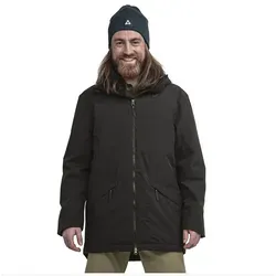 Schöffel Ins Parka Style Malkay Men black (9990) 52 - Wasserdichte Funktionsjacke für Herren - Funktionsjacke für Herren, wasserdicht und atmungsaktiv dank innovativer 2-Lagen VENTURI Membrane. Ideal für Freizeit, Alltag und Reisen mit umweltfreundlichem, recyceltem Material.