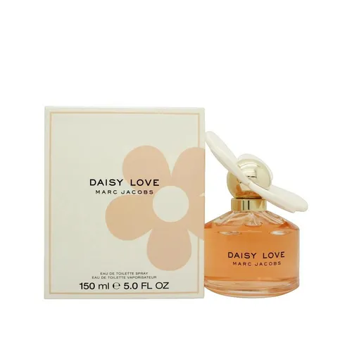 Marc Jacobs Daisy Love Eau de Toilette 150 ml - Eau de Toilette für Damen, blumig-holziger Duft, der Optimismus und Glück ausstrahlt – ideal für den täglichen Gebrauch und für gute Laune den ganzen Tag.