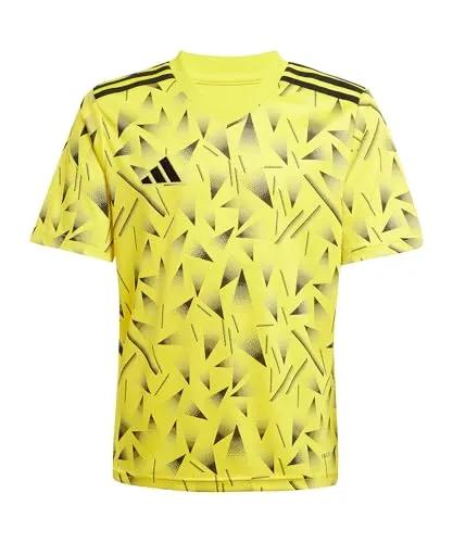 adidas Performance Team Icon 25 Trikot Kids gelbschwarz, 116 Kinder