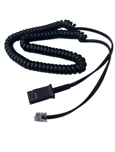 Plantronics QD Kabel auf RJ 10 für Schnellkupplung 26716-01 NAGEL NEU + Rechnung