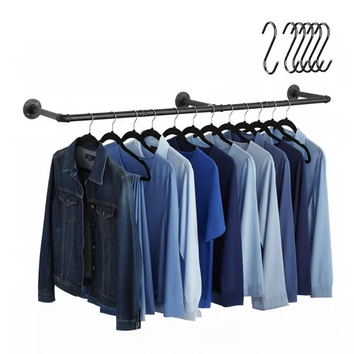 Relaxdays Kleiderständer Schwarz von Relaxdays