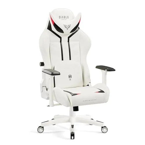 Diablo X-Ray Gaming Stuhl - Ergonomischer Bürostuhl mit 4D Armlehnen - Bürostuhl mit ergonomischem Design, ideal für Gamer und Berufstätige. Hochwertige Materialien und anpassbare Funktionen bieten maximalen Sitzkomfort für lange Gaming-Sessions.