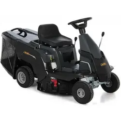 Alpina AT2 66 QA Gartentraktor - 224 cc STIGA-Motor, 3 Schnittmodi, 5 Schnitthöhen, ergonomischer Sitz für hohen Fahrkomfort und einfache Rasenpflege bis 1500m²