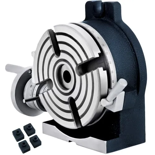 BuoQua Trennscheibe Durchmesser 150 mm, Trennplatte Set mit Grundabmessungen Horizontal 180 x 170 mm, Trennplatte Set für Drehtisch Höhe 80 mm Schwarz