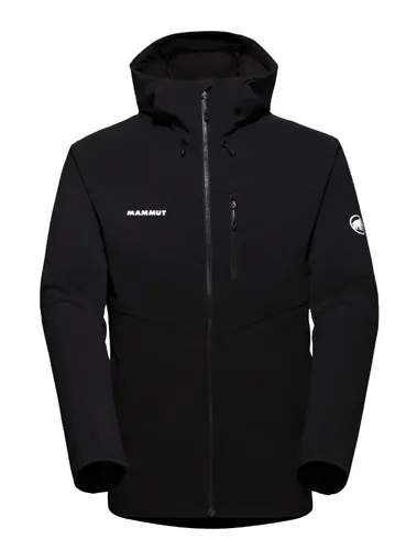 Mammut Softshelljacke - Übergangsjacke mit schützendem 3-lagigen Softshell-Laminat und 4-Wege-Stretch, ideal für Wandern und Alltag, umweltfreundlich und reparaturfreundlich.