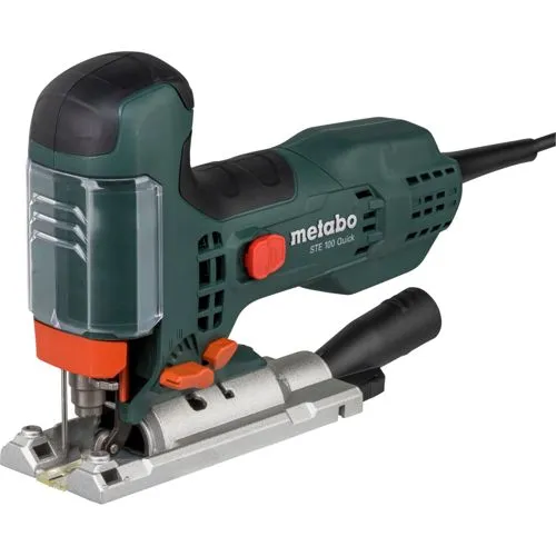 METABO Stichsäge STE 100 Quick - Präzise und schnell - Sägen - Die METABO Stichsäge STE 100 Quick bietet schnelle Sägewechsel und präzise Schnitte, ideal für Heimwerker und Profis.