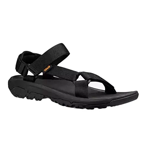 TEVA Hurricane XLT 2 Sandale Herren schwarz 45.5 - Wanderschuhe mit wasserfesten Polyester-Riemen und Klettverschluss für optimalen Sitz, ideal für Outdoor-Aktivitäten und Stadtbummel, gepolstertes Fußbett bietet hohen Komfort.