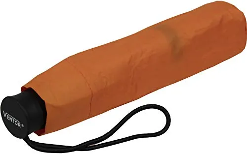 Jasch Damen Taschenschirm Ventor Mini Slim Orange in orange von Jasch