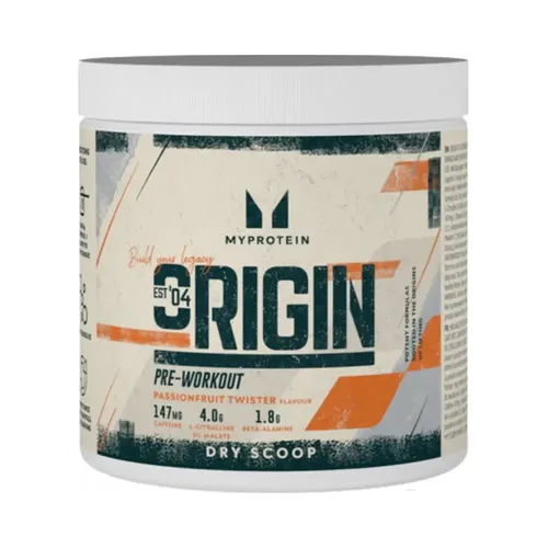 Myprotein Origin Pre-Workout Dry Scoop (18 Serv) Passionfruit (72,88 EUR/kg)