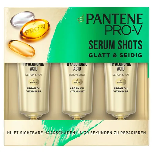 Pantene Pro-V Rescue Shots Glatt & Seidig in gold von PANTENE PRO-V
