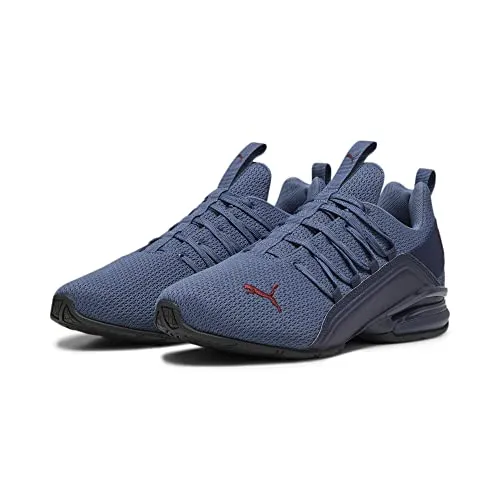PUMA Herren Axelion Refresh Laufschuhe 45 in blau von PUMA