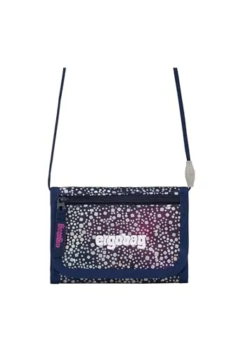 ergobag Brustbeutel Kleingeldfach, mit Sichtfenster, Geldbeutel für Kinder, zum Umhängen, mit Klettverschluss