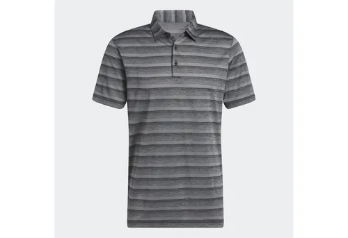 adidas Performance Poloshirt TWO-COLOR STRIPED - Sportliches Poloshirt aus atmungsaktivem Pikeematerial, ideal für Golf. Mit klassischem Allover-Print und regulärer Passform für optimalen Tragekomfort.