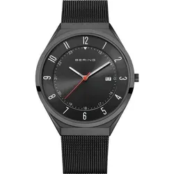 Bering 18740-222 Herrenuhr Ultra Slim 40mm 3ATM - Schwarz
