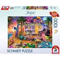 Jeff Haynie: Mit dem Wohnwagen am Meer, Puzzle 1000 Teile von Schmidt Spiele