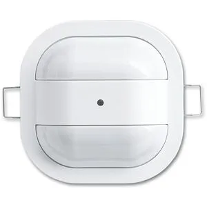 Busch-Präsenzmelder Compact, Relais, 8 Meter - Bewegungsmelder mit 8 Meter Erfassungsbereich, ideal für effiziente Lichtsteuerung in Büros und Wohnräumen. Mit Hochlastrelais für LED und intelligenter Helligkeitsmessung.