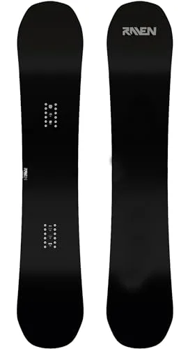 Snowboard Raven Pure Black (157cm Wide)