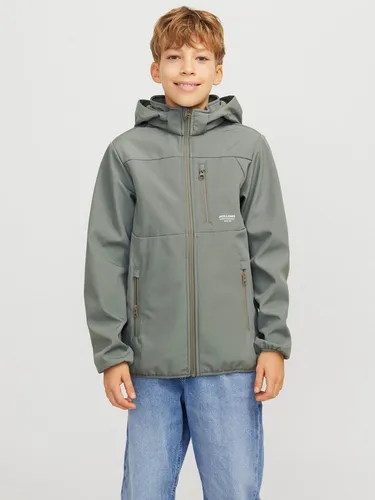 JJTHEO Softshell Jacket NOOS JNR - Funktionsjacke für Jungen von JACK&JONES JUNIOR, wind- und wasserabweisend für optimale Bewegungsfreiheit und Komfort.
