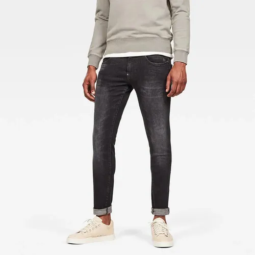 G-STAR RAW Herren Revend Skinny Jeans - Jeans mit schmaler Taille und tief sitzendem Schnitt, eng anliegend vom Oberschenkel bis zum Saum für einen modernen Look.